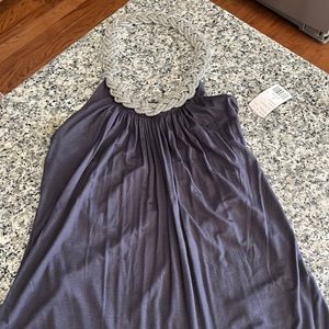 F21 Bluish Gray Halter